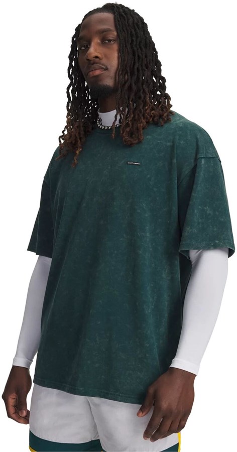 Under Armour Футболка UA M HW OS LOGO WASH SS 1389147-919-lst