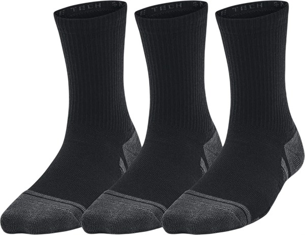 Under Armour Носки (3 пары) Y UA Perform Tech 3p Crew 1379521-001-lst