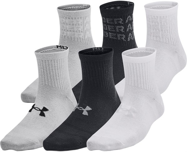 Under Armour Носки (6 пар) Yth UA Essential 6pk Qtr 1387060-001-lst