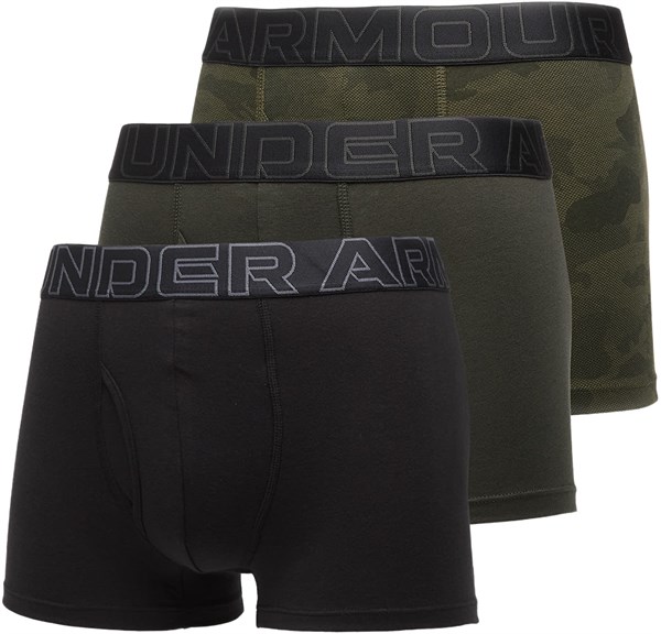 Under Armour Трусы (3 шт) UA PERFORMANCE COTTON - PRINT 3" 3PK 1383892-392-lst