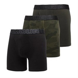 Трусы (3 шт) UA PERFORMANCE COTTON - PRINT 6" 3PK 1383890-392