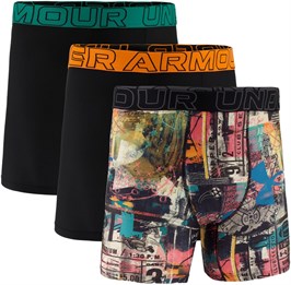 Under Armour Трусы (3 шт) UA PERFORMANCE TECH MESH - GRAPHIC 6" 3PK 6011483-002-lst