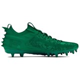 Under Armour AG Rubber Short Studs Anti Slip Wear Resistant Soccer Shoes Men's Green 3027978-300