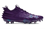 Under Armour AG Rubber Short Studs Anti Slip Wear Resistant Soccer Shoes Men's Purple 3027978-500