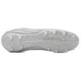 Under Armour AG Rubber Short Studs Anti Slip Wear Resistant Soccer Shoes Men's White 3027978-101