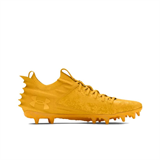 Under Armour AG Rubber Short Studs Anti Slip Wear Resistant Soccer Shoes Men's Yellow 3027978-700