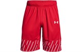 Under Armour Baselin Basketball Shorts Men Red 1361905-600