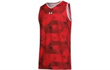 Under Armour Basketball Jerseys Men Red 21500108-600