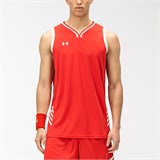 Under Armour Basketball Jerseys Men Red 21500104-600
