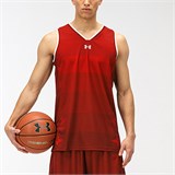 Under Armour Basketball Jerseys Men Red 21500106-600