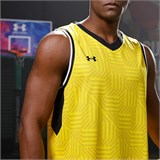 Under Armour Basketball Jerseys Men's Yellow 23500102-790