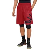 Under Armour Basketball Shorts Men's Red 1351285-600