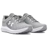 Under Armour Charged Assert 10 Anti Slip Wear Resistant Low Top Running Shoes Men's Gray 3028816-100