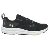 Under Armour Charged Verssert Anti Slip Wear Resistant Low Top Casual Running Shoes Men's Black Green 3027178-004
