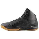 Under Armour Curry 1 Anti Slip Wear Resistant Mid Top Basketball Shoes Men's Black 1296616-001