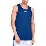 Under Armour Curry Basketball Jerseys Men's Royal Blue 1329427-401