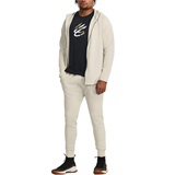 Under Armour Curry Playable Knitted Sweatpants Men White 1380324-110