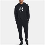 Under Armour Curry Splash Knitted Sweatpants Men Black 1380838-001