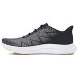 Under Armour Cushioned Abrasion Resistant Slip Resistant Low Top Casual Running Shoes Men's Black 3026999-004
