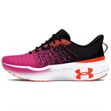Under Armour Cushioned Slip Resistant Abrasion Resistant Low Top Running Shoes Men's Black Purple 3027189-004