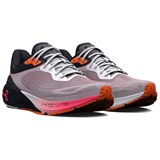 Under Armour HOVR Machina 3 Anti Slip Wear Resistant Low Top Running Shoes Men's Gray Pink 3026235-001