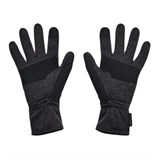 Under Armour Polyester Knit Gloves Men's Black 1365958-001