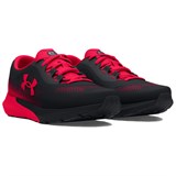 Under Armour Slip-Resistant Low-Top Running Shoes Men's Black Red 3026998-003