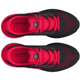 Under Armour Slip-Resistant Low-Top Running Shoes Men's Black Red 3026998-003