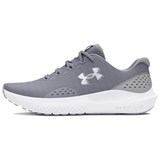 Under Armour Slip-Resistant Low-Top Running Shoes Men's Gray White 3027000-101