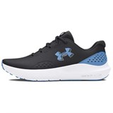 Under Armour Surge 4 Breathable Support Lightweight Low Top Casual Running Shoes Men's Black Blue 3027000-108