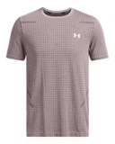 UA Seamless GridShort Sleeve 1376921-015