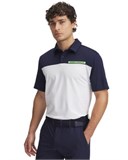 UA Tee To Green Color BlockPolo 1383139-411