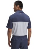 UA Tee To Green Color BlockPolo 1383139-044