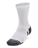 UA Performance CottonUnisex 3-Pack Mid-Crew Socks 1379530-100