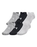 UA EssentialUnisex 6-Pack No-Show Socks 1382611-002