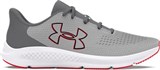 Under Armour Charged Pursuit 3 Slip Resistant Low Top Running Shoes Men's Gray 3026518-109
