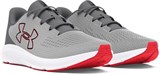 Under Armour Charged Pursuit 3 Slip Resistant Low Top Running Shoes Men's Gray 3026518-109