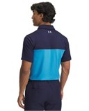 UA Tee To Green Color BlockPolo 1383139-412