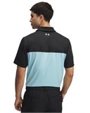 UA Tee To Green Color BlockPolo 1383139-004