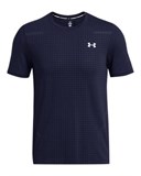 UA Seamless GridShort Sleeve 1376921-410