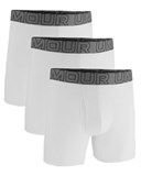 UA Performance Cotton6" 3-Pack Boxerjock® 1383889-100
