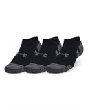 UA Performance CottonUnisex 3-Pack No Show Socks 1379526-001