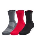 UA 3-MakerUnisex 3-Pack Mid-Crew Socks 1373084-601