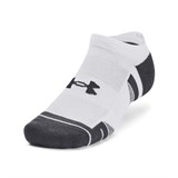 UA Performance TechUnisex 3-Pack No Show Socks 1379503-100