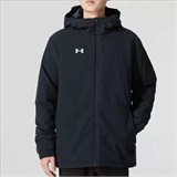 Under Armour Puffer Jacket Men's Black Comes With Necklace pz--3826654932630398992