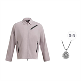 Under Armour Unstoppable Jackets Coats Men's Lipstick Carp Gray Comes With Necklace pz--6280024968248341718