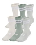 UA EssentialUnisex 6-Pack Crew Socks 1387058-377