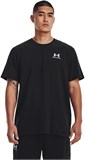 Under Armour Футболка Ua Logo Emb Heavyweight Ss-Blk 1373997-001-lst
