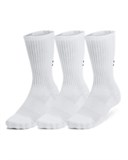 UA Training CottonUnisex 3-Pack Crew Socks 1386311-100