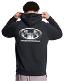 UA Rival Fleece Textured GlitchHoodie 1389428-001